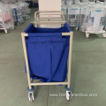 Hospital Steel Multi-functional Linen Trolley